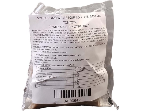 CONCENTRE DE SOUPE SAVEUR TONKOTSU