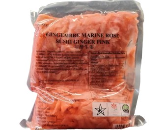 GINGEMBRE ROSE AU VINAIGRE