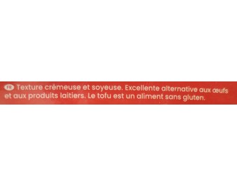 PATE DE SOJA MOLLE