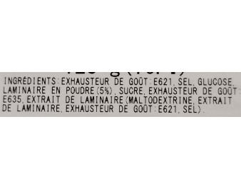 POUDRE ASSAISONNEMENT POUR SOUPE DASHI KONBU