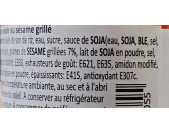 SAUCE AU SESAME