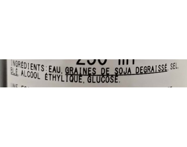 SAUCE DE SOJA TAMARI