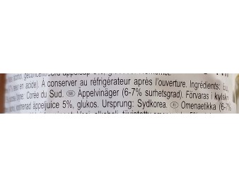 VINAIGRE DE POMME