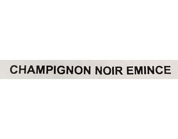 CHAMPIGNON NOIR EMINCE