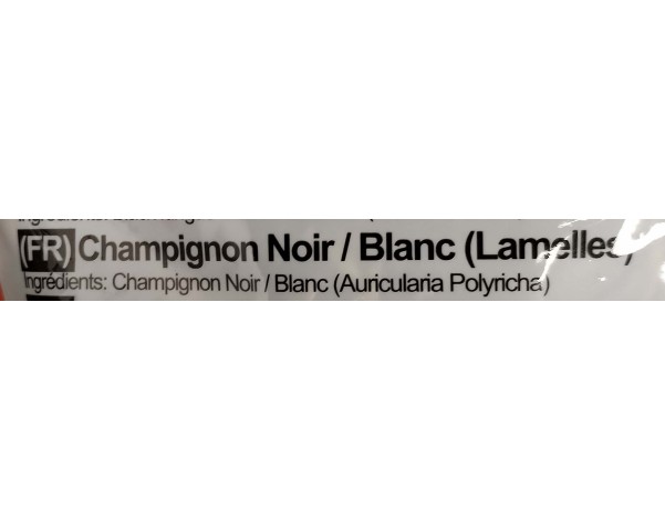 CHAMPIGNON NOIR EMINCE