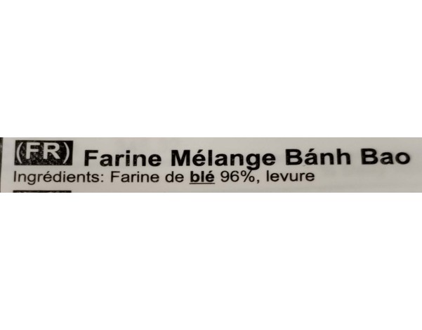 FARINE POUR BRIOCHE BANH BAO