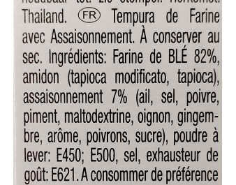 FARINE TEMPURA AU PIMENT POUR POULET (KENTUCKY PEDAS)