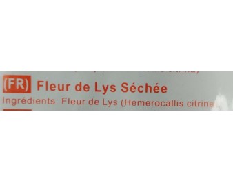 FLEUR DE LYS SECHEE