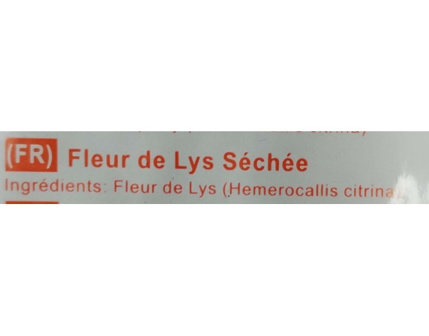 FLEUR DE LYS SECHEE