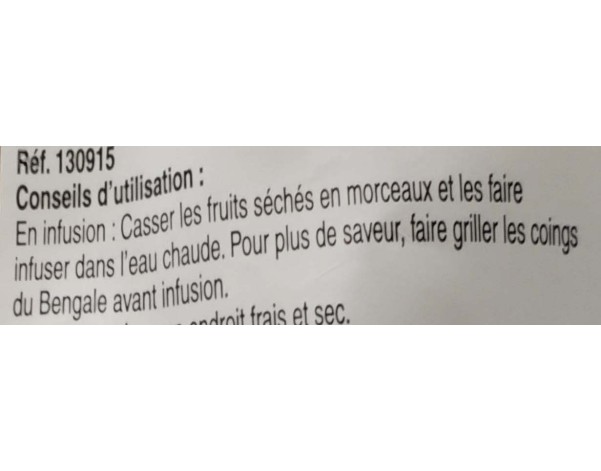 FRUIT BAEL / COING DE BENGALE SECHE