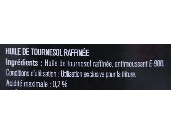 HUILE DE TOURNESOL
