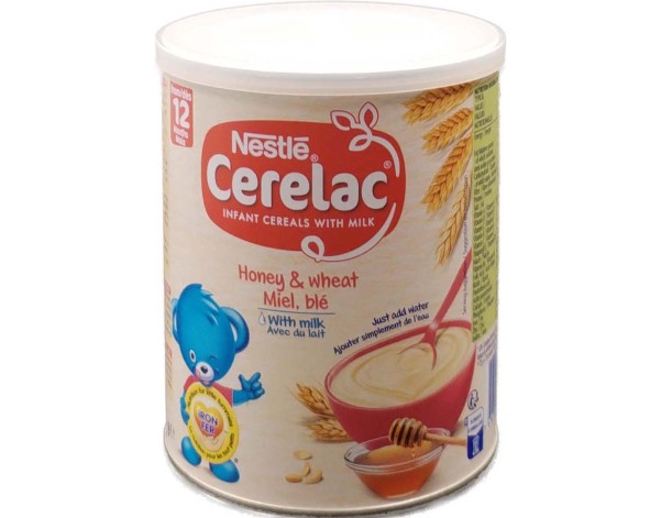 LAIT ET BLE EN POUDRE CERELAC MIEL
