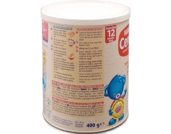 LAIT ET BLE EN POUDRE CERELAC MIEL