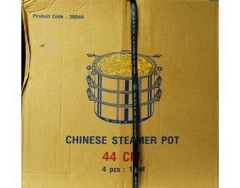 MARMITE A VAPEUR DEUX ETAGES 44 CM
