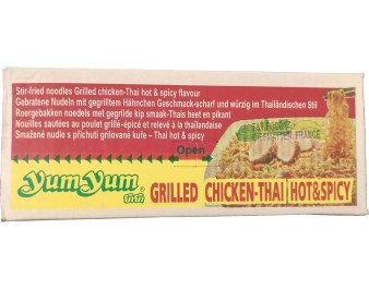 NOUILLES AU POULET GRILLE FORT ET EPICE