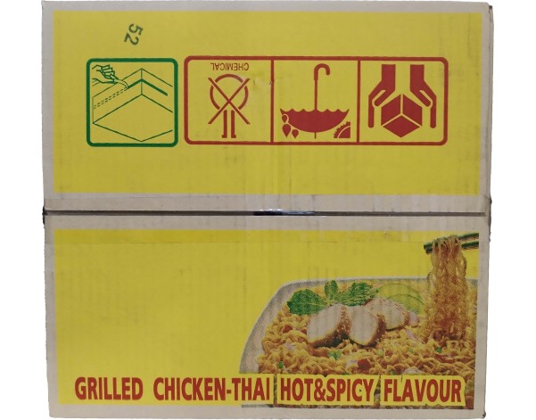 NOUILLES AU POULET GRILLE FORT ET EPICE