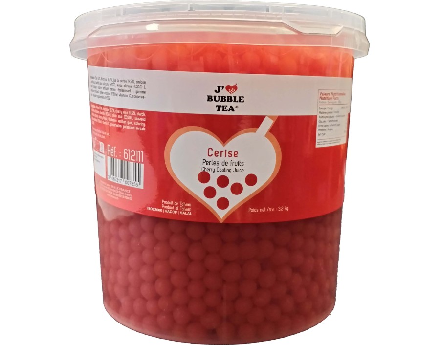 PERLE DE FRUIT CERISE BUBBLE TEA