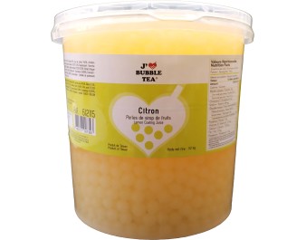 PERLE DE FRUIT CITRON BUBBLE TEA