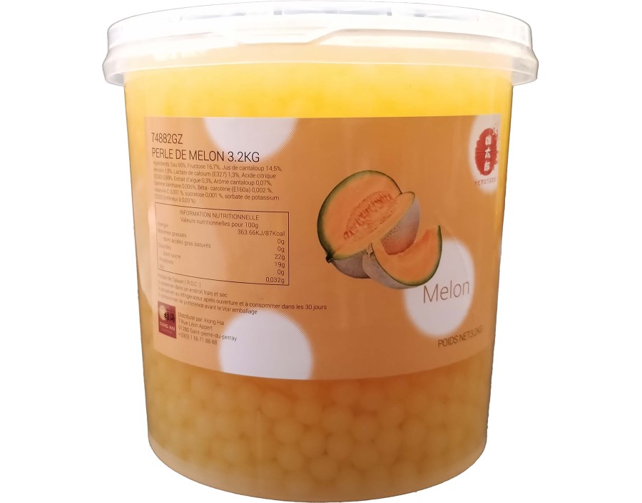 PERLE DE FRUIT MELON BUBBLE TEA