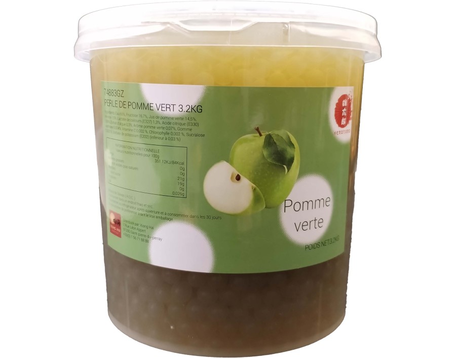 PERLE DE FRUIT POMME BUBBLE TEA