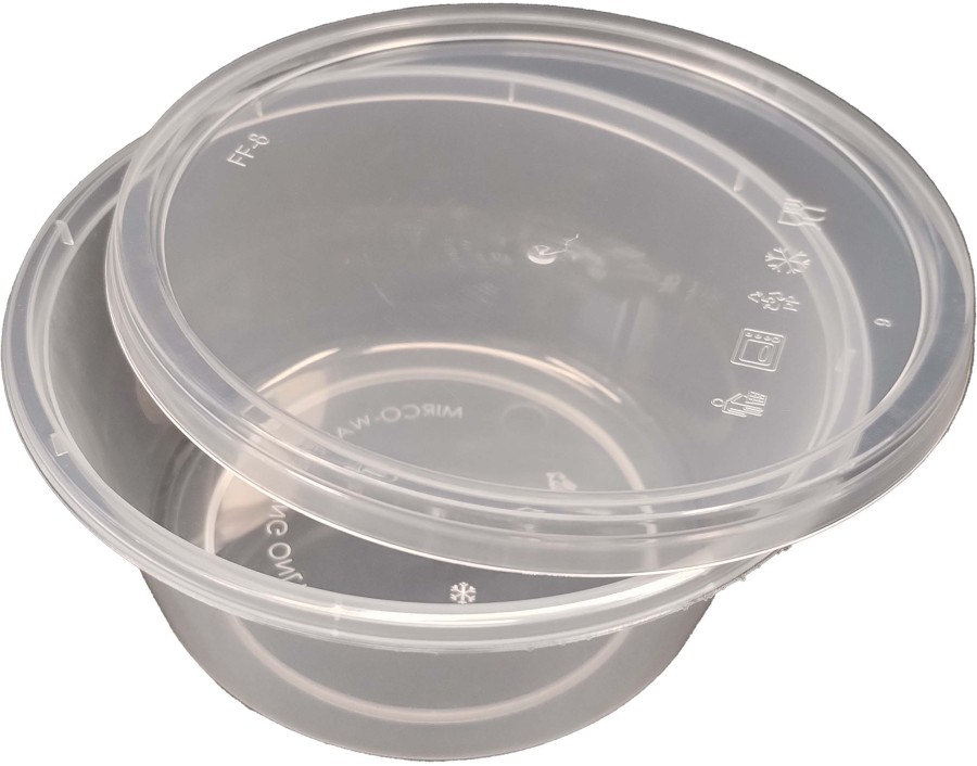 POT EN PLASTIQUE AVEC COUVERCLE 120 X 50 MM 50 P.