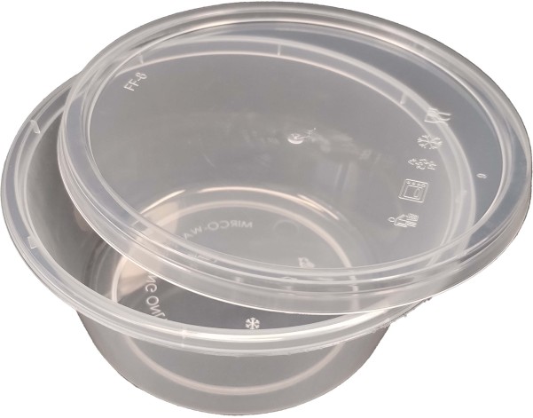 POT EN PLASTIQUE AVEC COUVERCLE 120 X 50 MM 50 P.