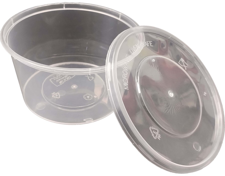 POT EN PLASTIQUE AVEC COUVERCLE 115 X 65 MM 30 P.