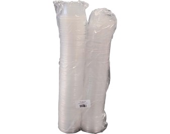 POT EN PLASTIQUE AVEC COUVERCLE 60 X 30 MM 100 P.