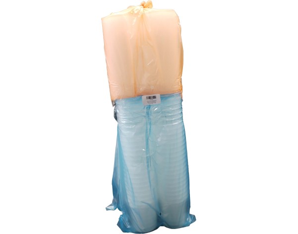 POT EN PLASTIQUE AVEC COUVERCLE 74 X 78 MM 100 P.