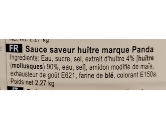 SAUCE HUITRE
