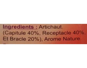 THE A L’ARTICHAUT 20 P.