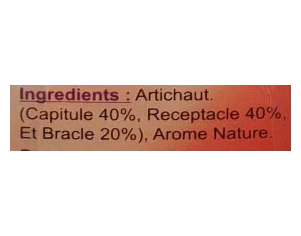 THE A L’ARTICHAUT 20 P.