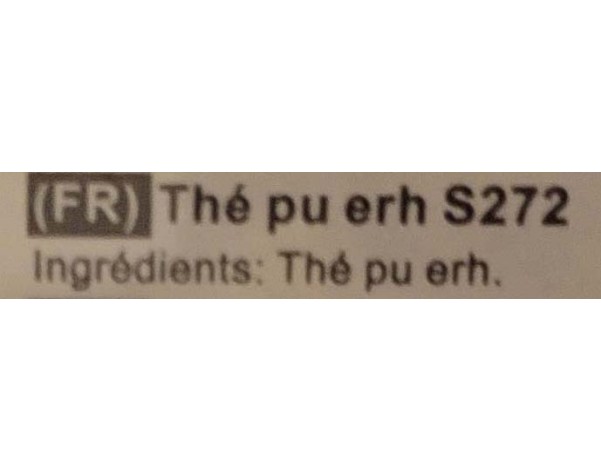 THE PU-ERH