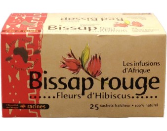 TISANE AU BISSAP / HIBISCUS ROUGE 25 P.