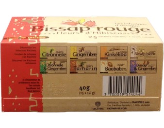 TISANE AU BISSAP / HIBISCUS ROUGE 25 P.