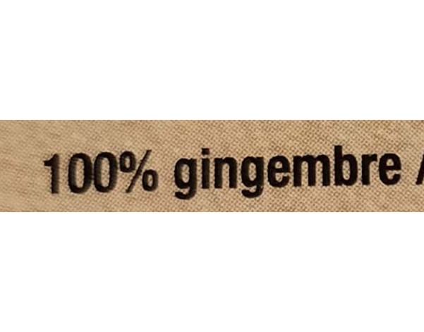 TISANE AU GINGEMBRE 20 P.
