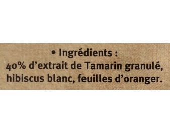 TISANE AU TAMARIN 25 P.