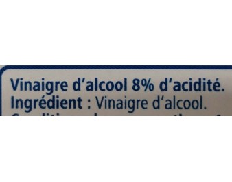 VINAIGRE BLANC 8°