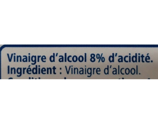 VINAIGRE BLANC 8°