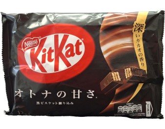 CHOCOLAT KIT KAT AU CHOCOLAT NOIR MINI 12 P.