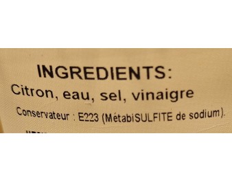 CITRON CONFIT