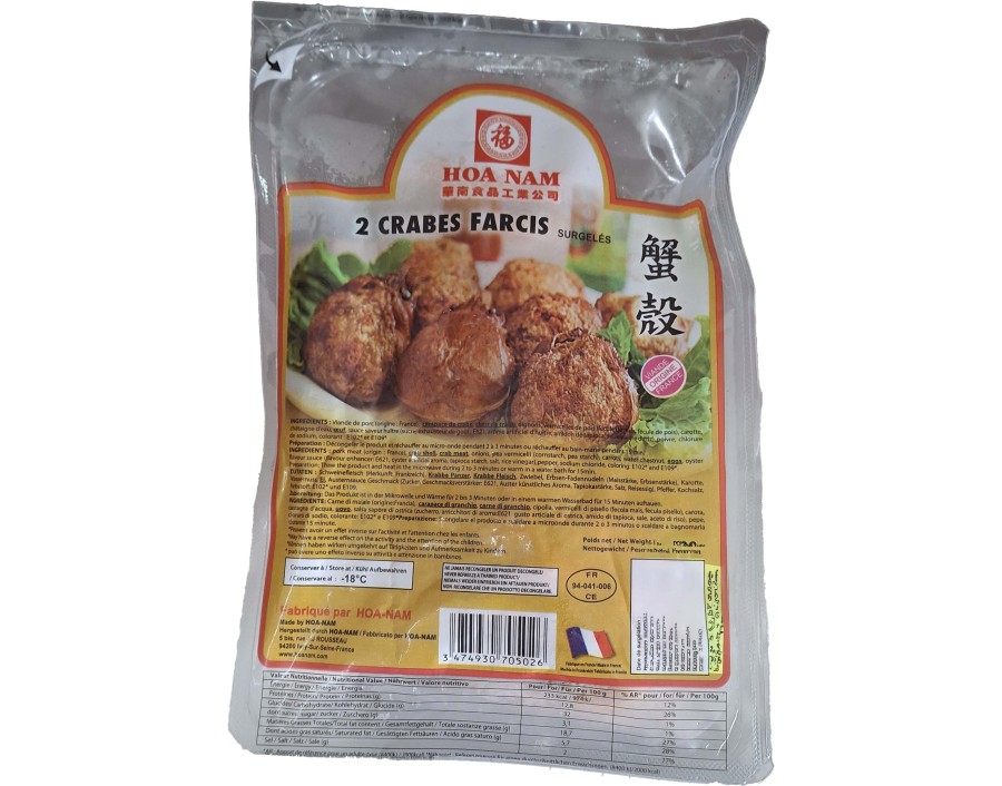 PROMO CRABE FARCI AVEC CARAPACE 2 P. ****