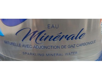 EAU MINERALE NATURELLE GAZEUSE