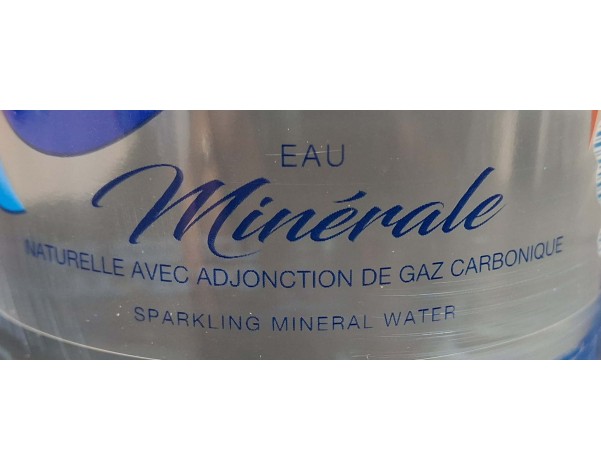 EAU MINERALE NATURELLE GAZEUSE
