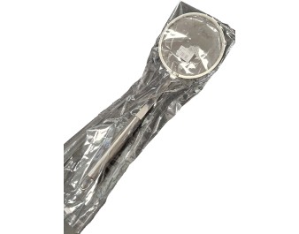 ECUMOIRE EN INOX PLATE 12 CM