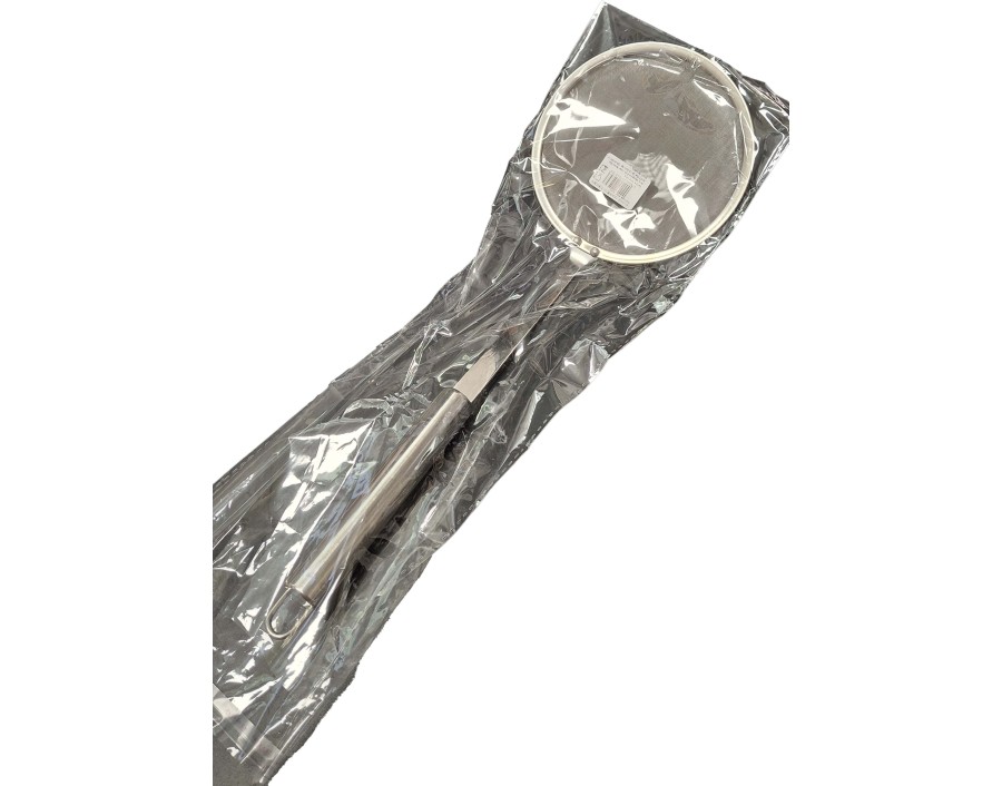 ECUMOIRE EN INOX PLATE 12 CM