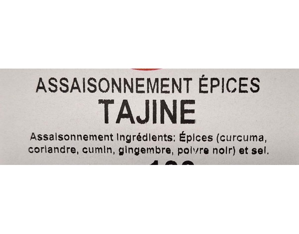 EPICES TAJINE