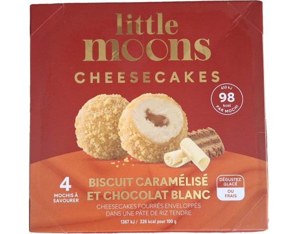 GLACE MOCHI BISCUIT CHOCOLAT BLANC CHEESECAKE 4 P. ****