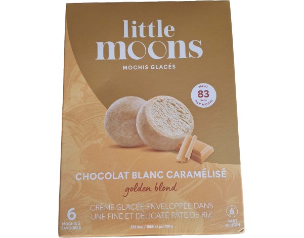 GLACE MOCHI CHOCOLAT BLANC CARAMELISE 6 P. ****