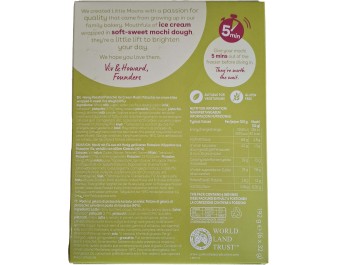 GLACE MOCHI PISTACHE 6 P. ****